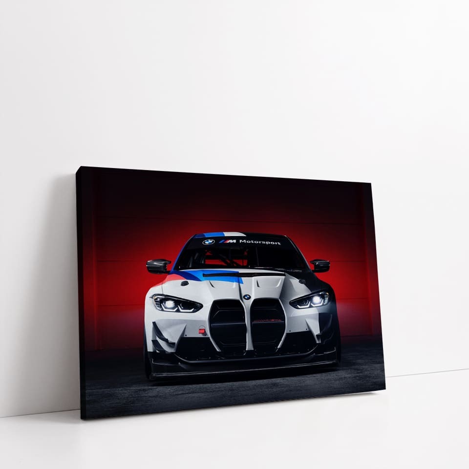 Achetez le tableau décoratif Bmw M4 GT4 sur MonTableau