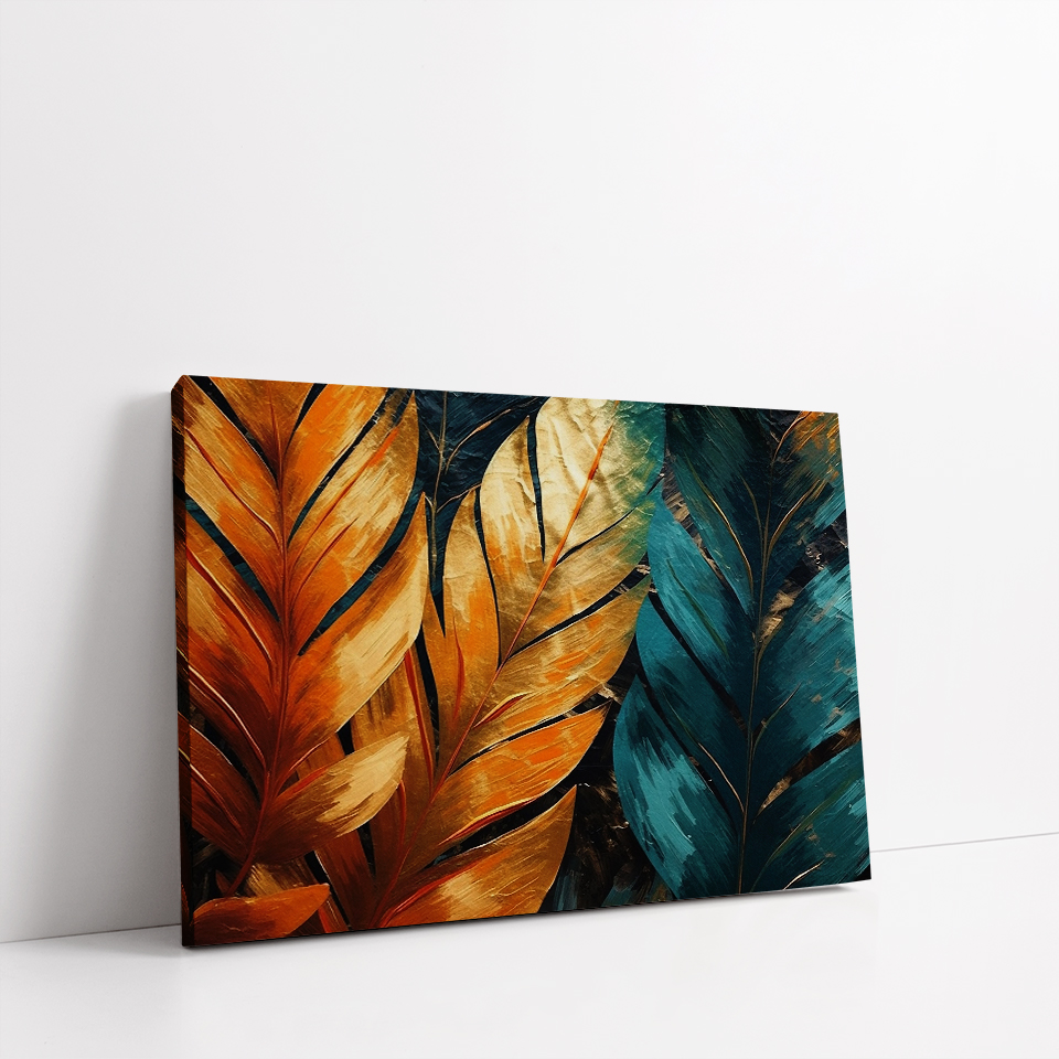 Tableau Feuillage abstrait